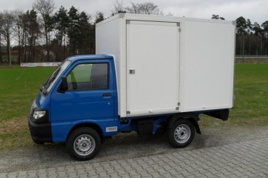 Kofferaufbau mit Seitentüre