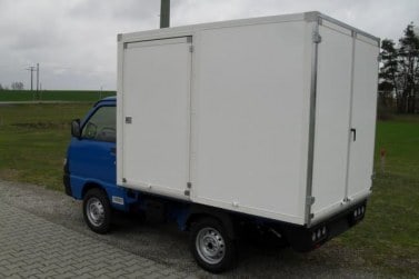 Kofferaufbau mit Seitentüre