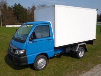 Kofferaufbau mit 2 Hecktüren