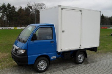 Kofferaufbau mit Seitentüre