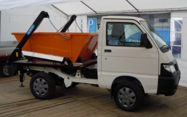 Muellaufbau-Absetzer