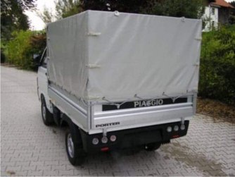 Planenaufbau für Porter