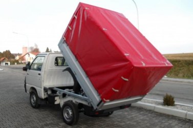 Planenaufbau für Porter