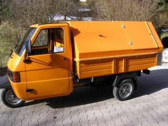 APE TM mit Müllaufbau