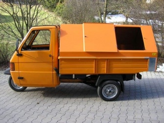 APE TM mit Müllaufbau