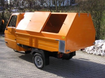 APE TM mit Müllaufbau