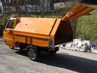 APE TM mit Müllaufbau