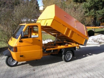 APE TM mit Müllaufbau