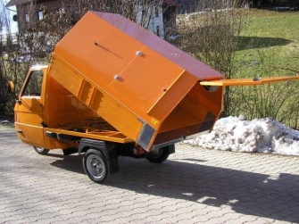 APE TM mit Müllaufbau