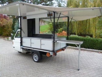 APE 50 mit Saftbar