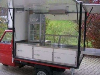 APE 50 mit Grillaufbau