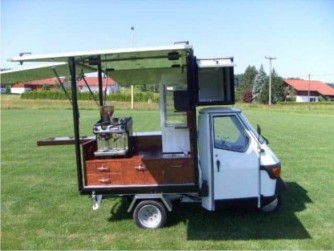 APE 50 mit Kaffeeausbau