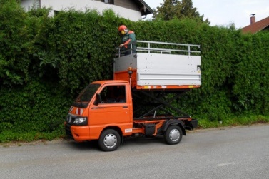 Scherenbühne