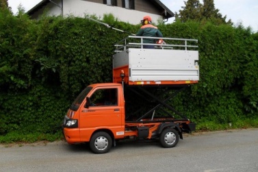 Scherenbühne