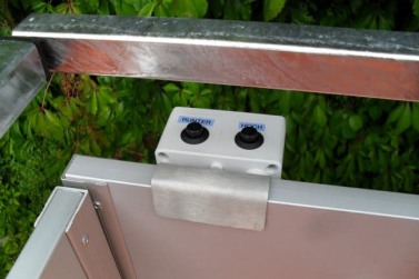 Bedienpult für Scherenbühne