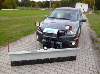 Ssangyong Actyon Sports mit Schneefpflug