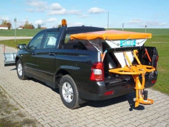 Ssangyong Actyon Sports mit Salzstreuer